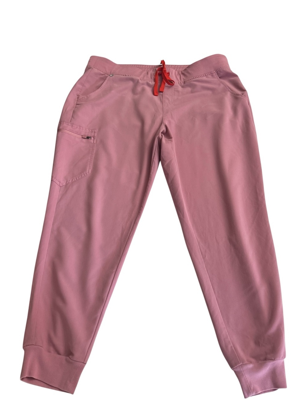 FIGs Women's Zamora Jogger Scrub Pants – Chalk Pink – Size XXL – Style W18SW2005
